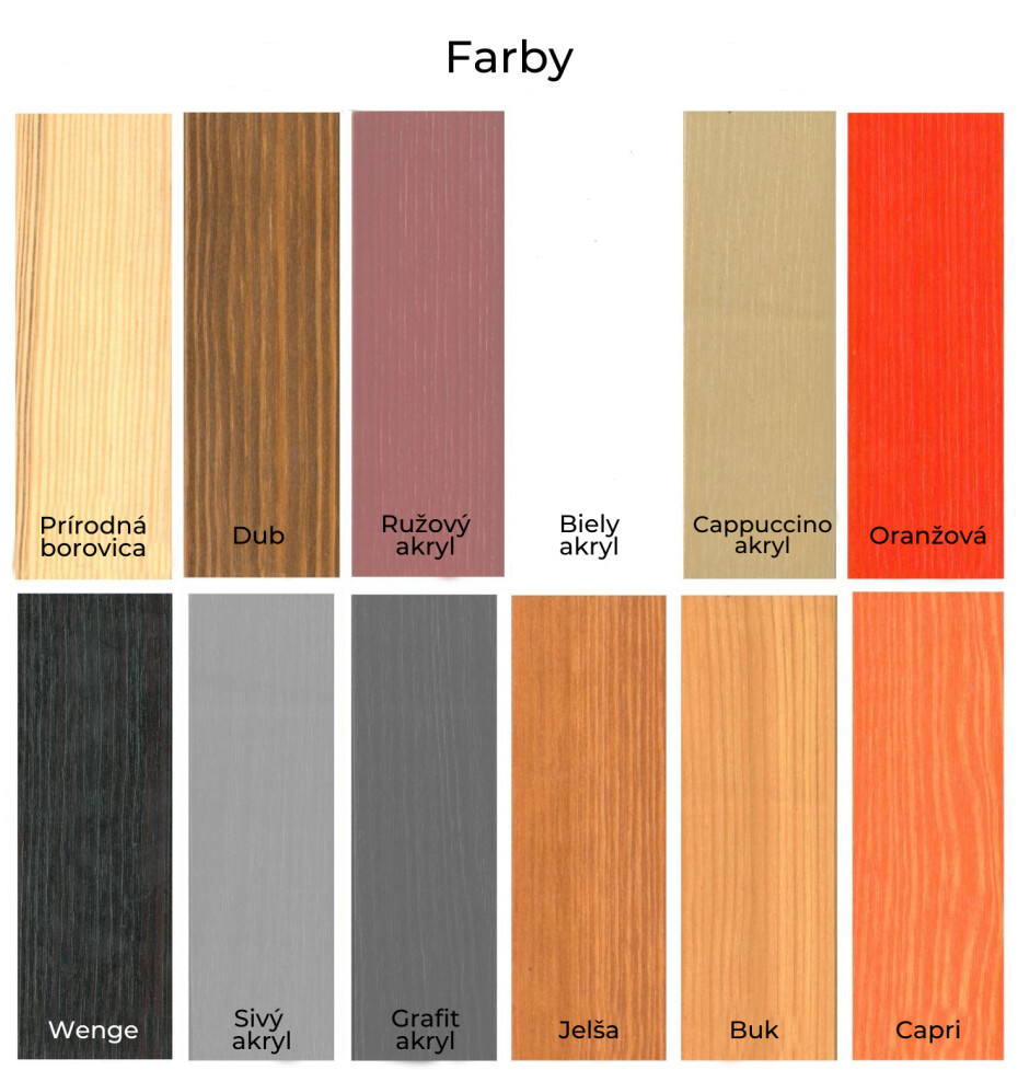ArtBed Dětská patrová postel LAURA | 80 x 180 cm Provedení: Moření - Barva - main (1)