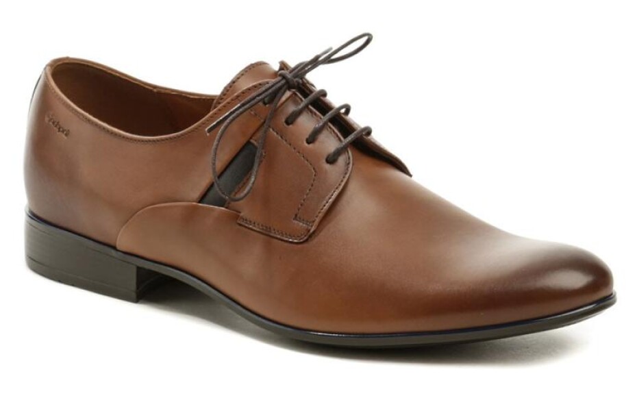 Conhpol C6503 hnědé pánské společenské polobotky - main (0)