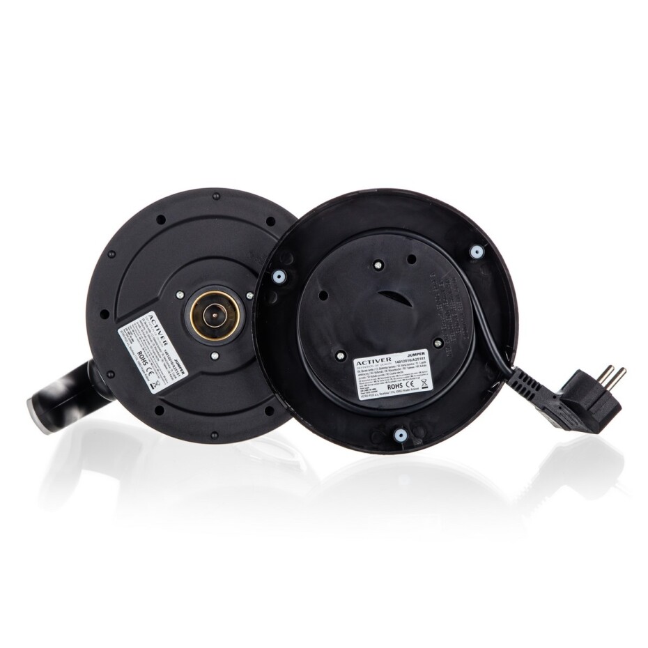 Activer Dvoustěnná rychlovarná konvice Jumper 1,7 l, šedá - main (7)