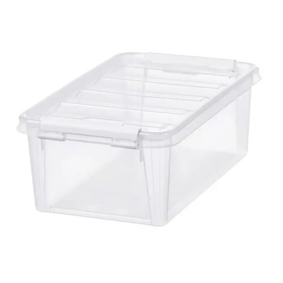 SmartStore Úložný box s bílými klipy Classic, 3,6 l, 3,6 l - main (0)