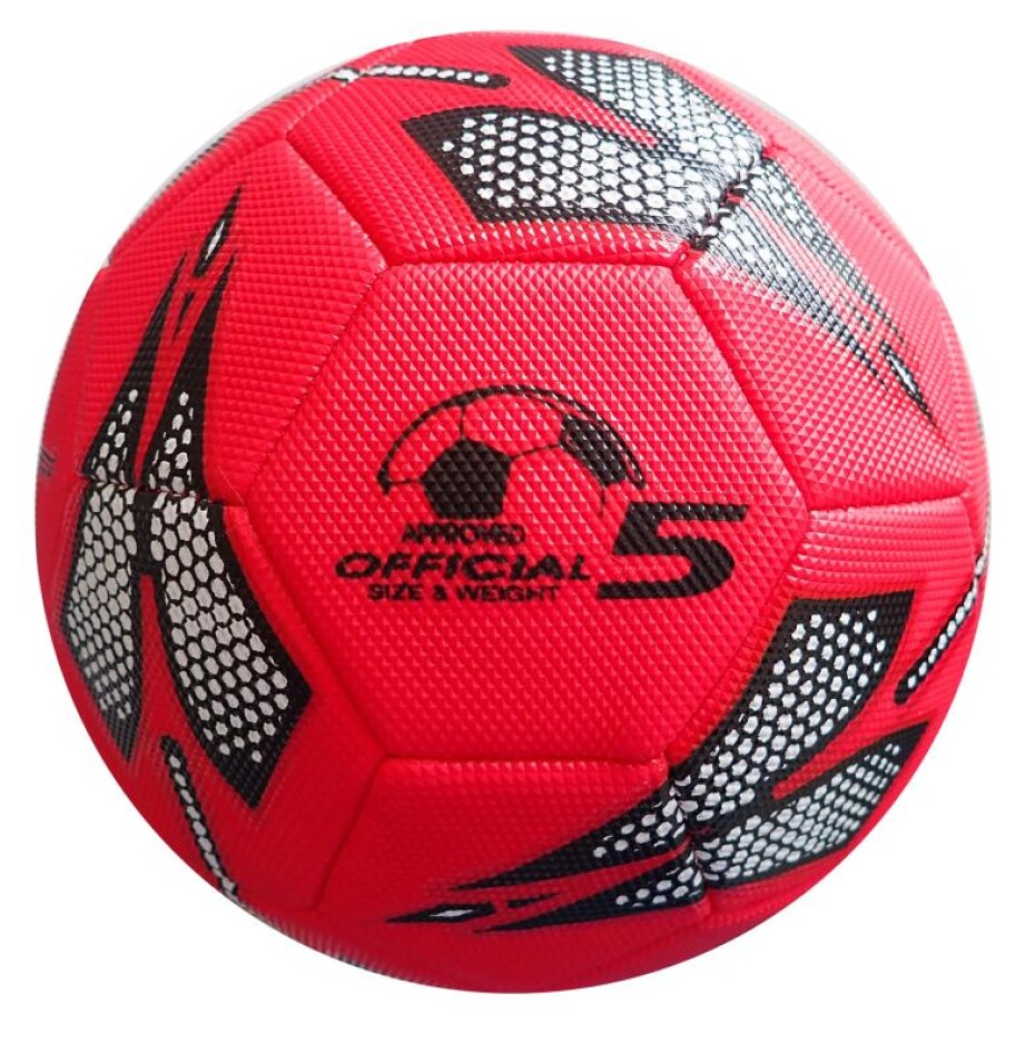Kubisport K5/1K Kopací míč velikost 5 - červený - main (0)