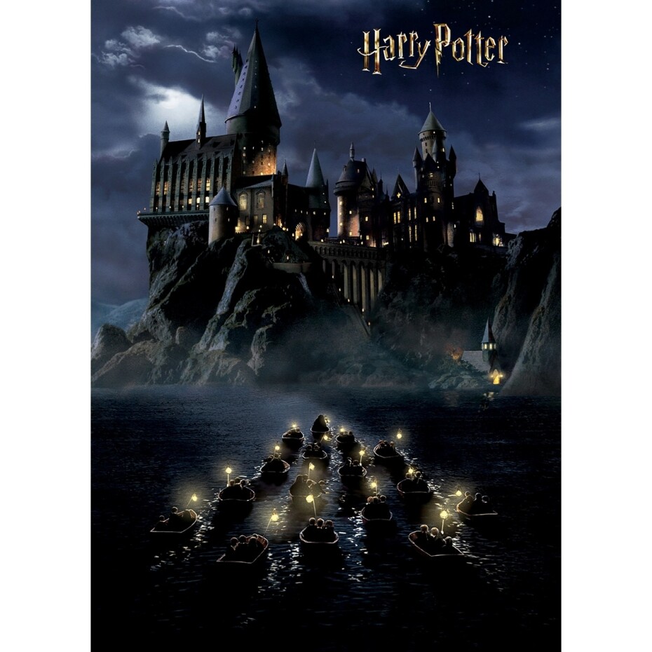 Dětská fototapeta Harry Potter Hogwarts Night 182 x 252 cm, 4 díly - main (0)