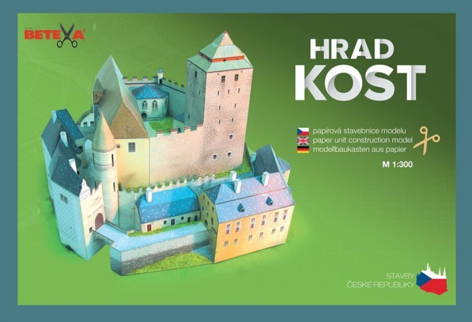 Hrad Kost - vystřihovánky, 2.  vydání - main (0)