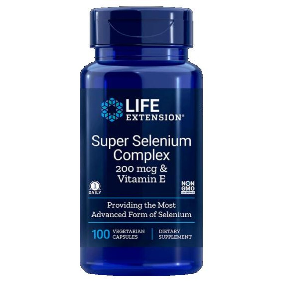 Life Extension Super Selenium Complex Vitamin E 100 kapslí - main (0)