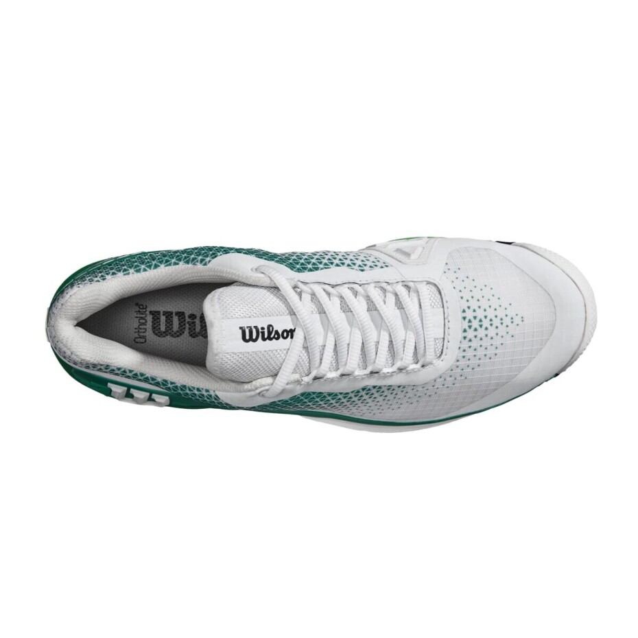 Pánská tenisová obuv Wilson Rush Pro 4.0 Clay White/Green  EUR 41 1/3 - main (2)