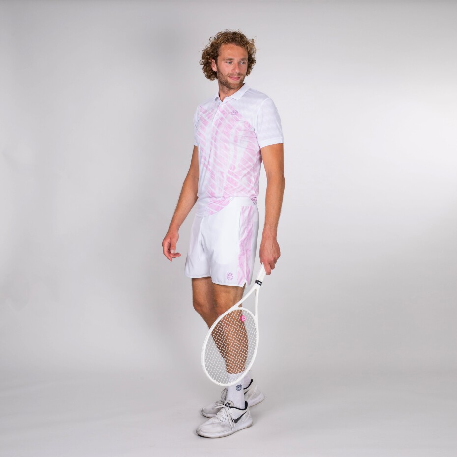 Pánské šortky BIDI BADU  Tulu 7Inch Tech Shorts Lilac/White L - main (4)