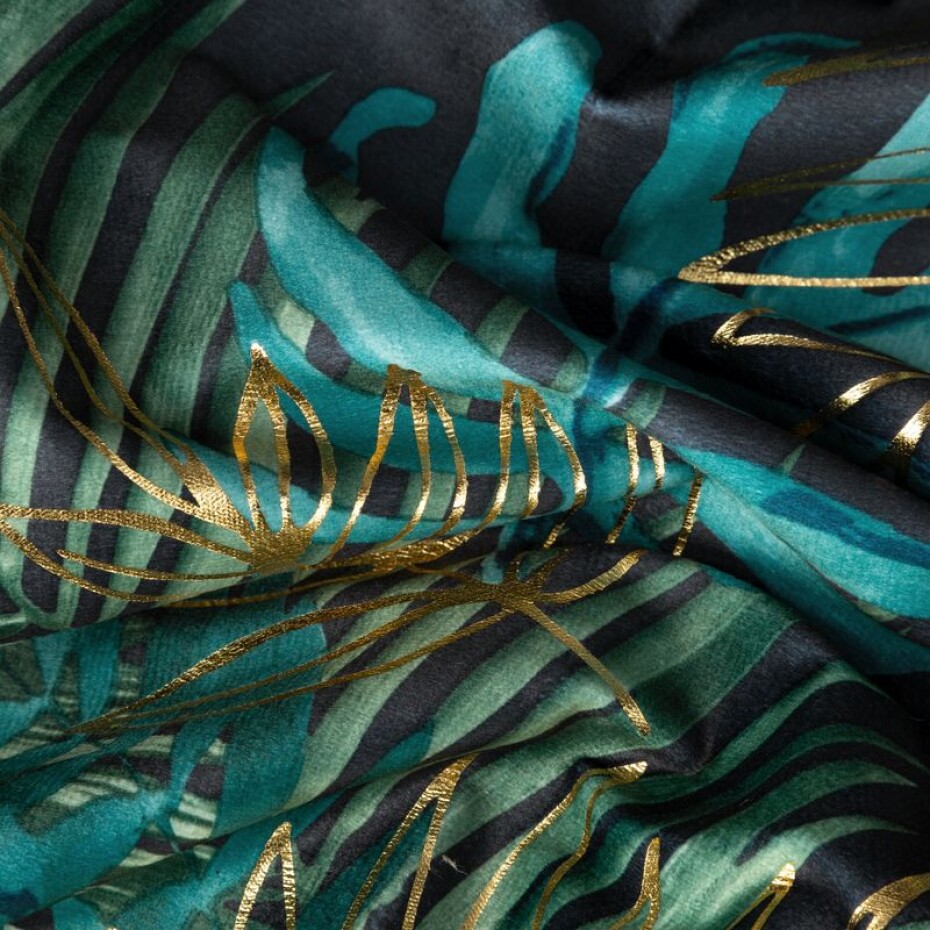 ArtFir Zatemňovací závěs DAVOS P | černá/zelená 140 x 270 cm - main (11)