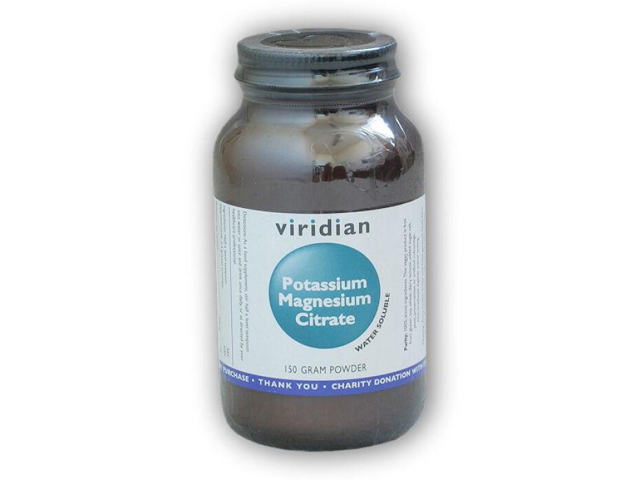 Viridian Potassium Magnesium Citrate 150g - main (0)