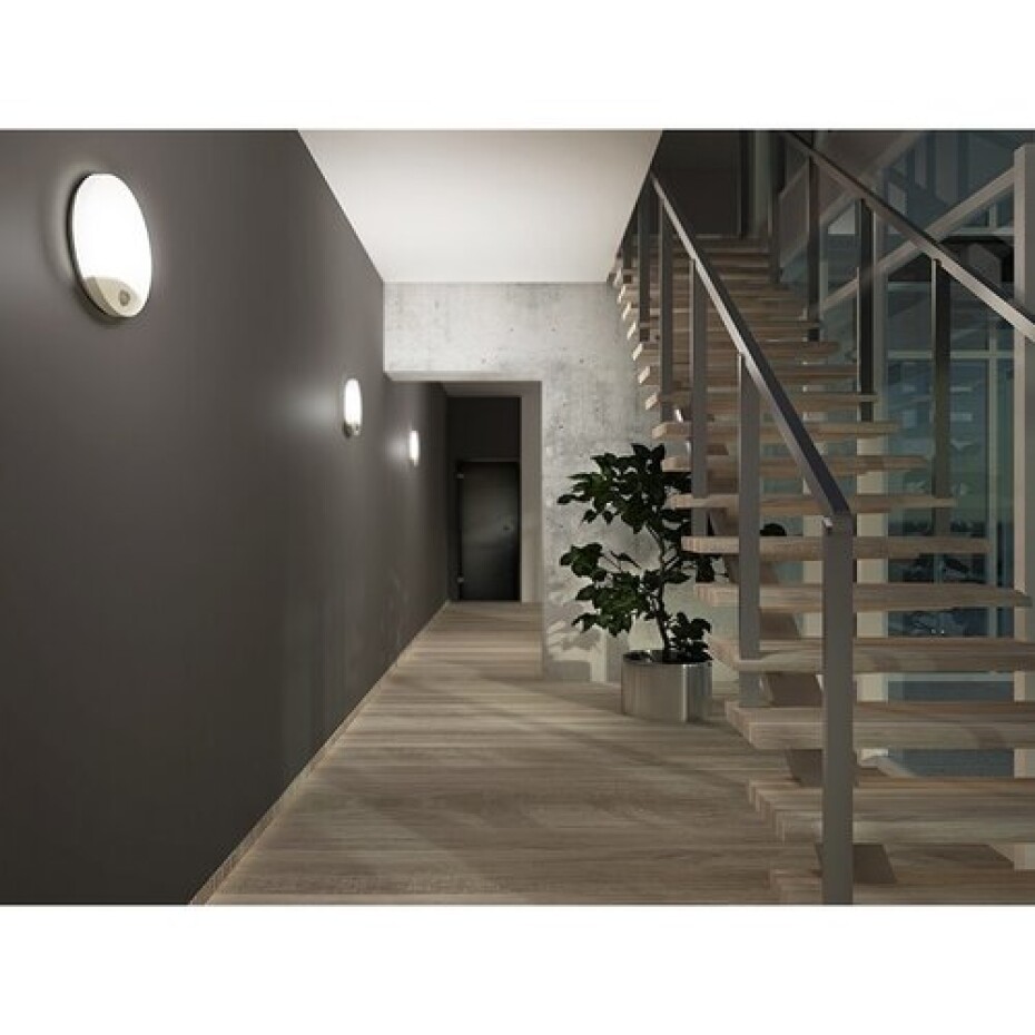 Panlux PN32300007 Přisazené LED svítidlo se senzorem Olga 15 W, bílá - main (1)