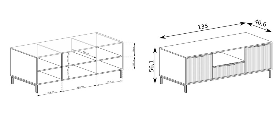 JarStol TV stolek LINKaSTYLE LS-3 | indigo - main (7)