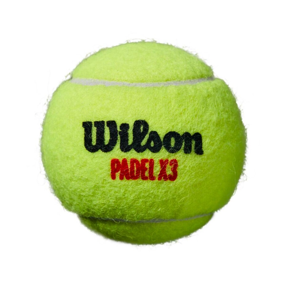 Padelové míče Wilson  Padel X3 Ball Yellow - main (2)