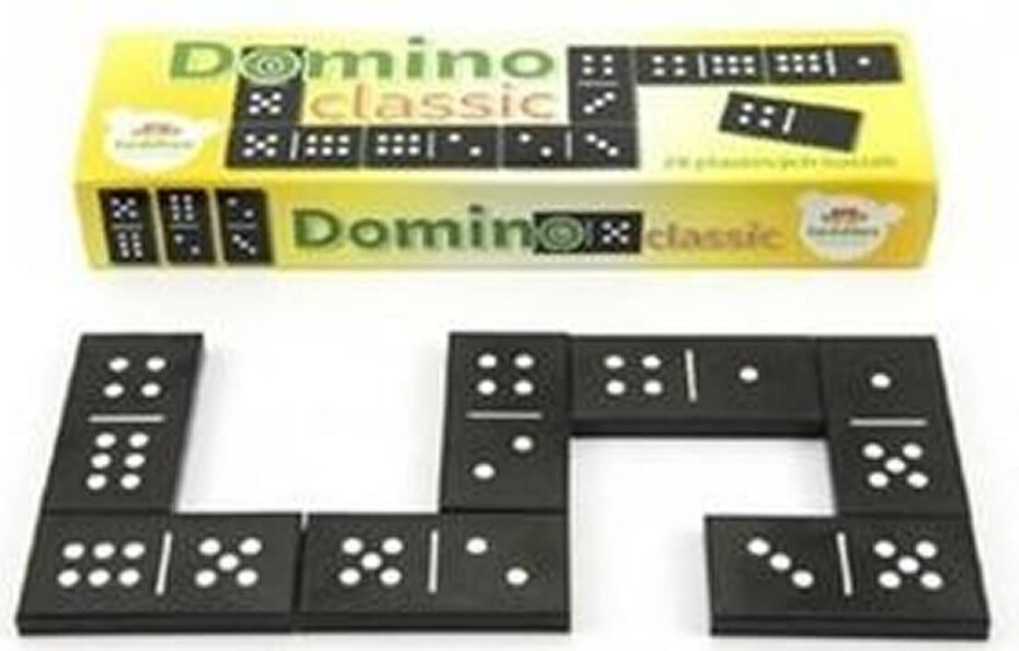 Domino Classic 28 ks - společenská hra - main (0)