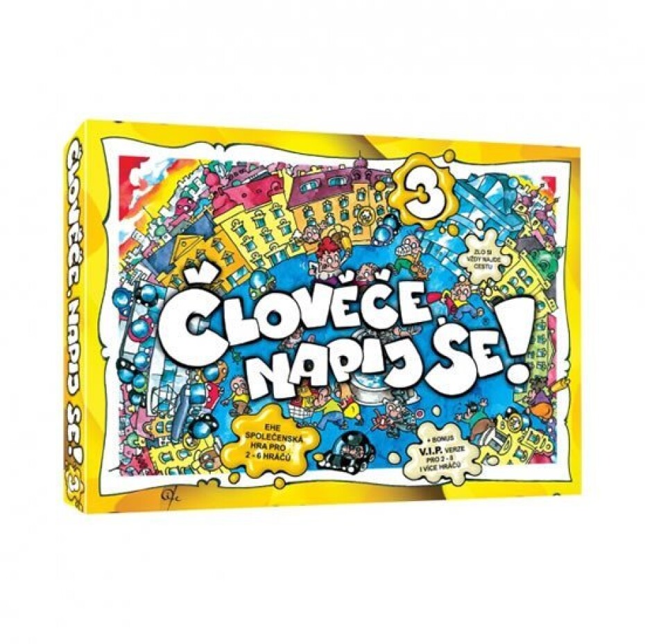 Člověče, napij se! 3 - společenská hra - main (0)