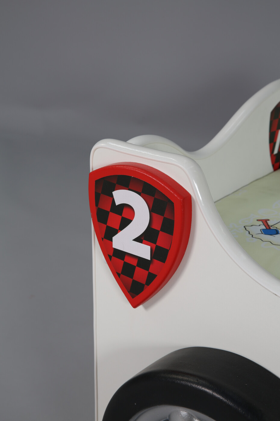 Artplast Dětská postel formulka MONZA | mini 90 x 190 cm Barva: Žlutá - main (17)