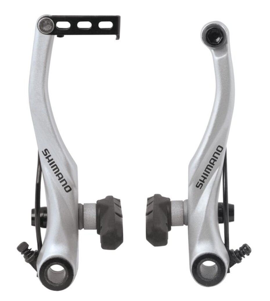 SHIMANO Brzdové čelisti " V" BRT4000 stříbrné- sada - main (0)