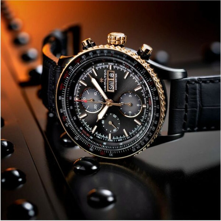 Hamilton Khaki Aviation Converter Auto Chrono H76736730 - main (5)