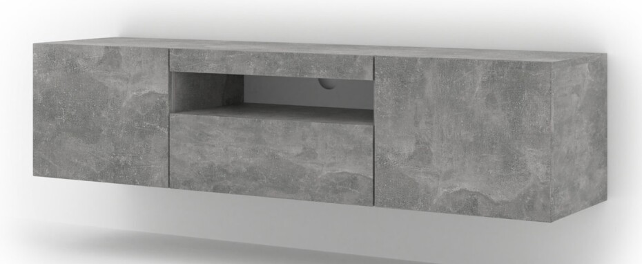 ARTBm TV stolek AURA 150 | beton - main (1)