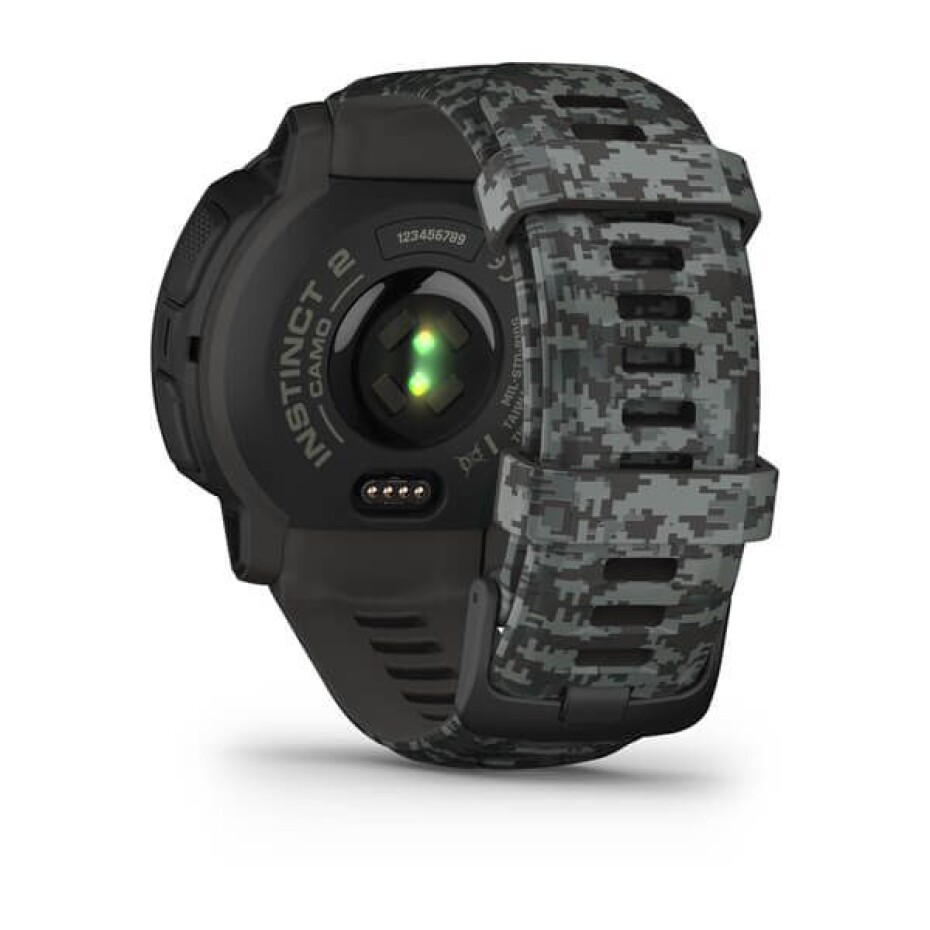 Garmin Instinct® 2 Camo Edition Camo Edition, Graphite Camo 010-02626-03 - main (10)