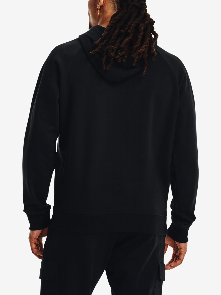 Pánská mikina Under Armour  Rival Fleece Hoodie-BLK L - main (5)