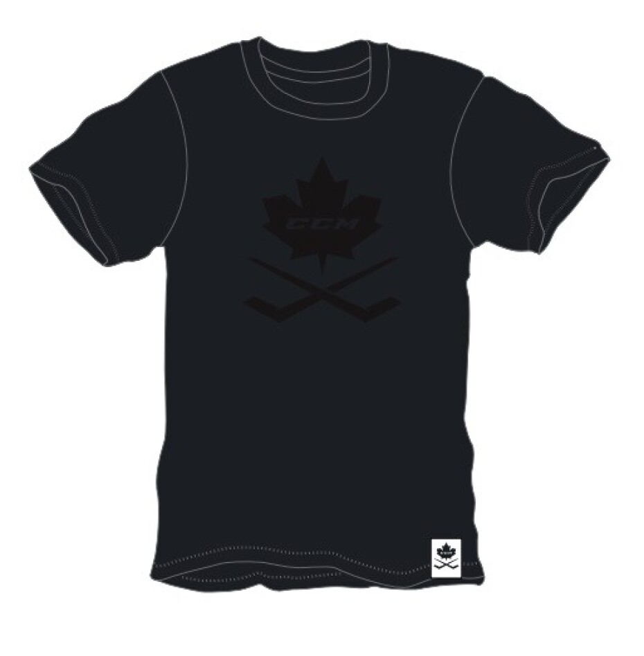 CCM triko CCM blackout Leaf Tee SR černá - main (0)
