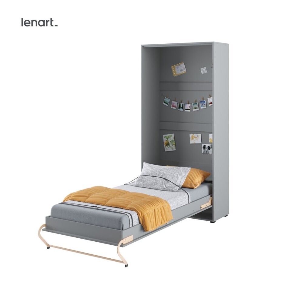 Dig-net nábytek Sklápěcí postel Lenart CONCEPT PRO CP-03 | 90 x 200 cm Barva: Šedá - main (1)