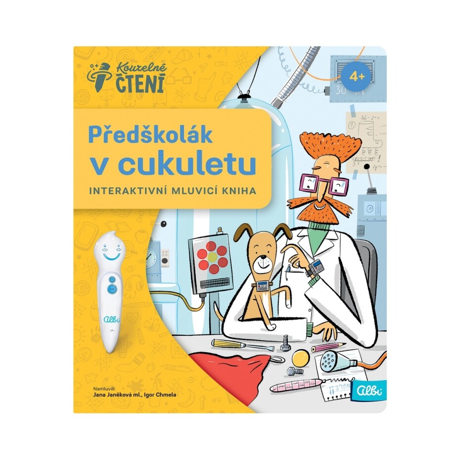 Kouzelné čtení Kniha Předškolák v cukuletu - main (3)