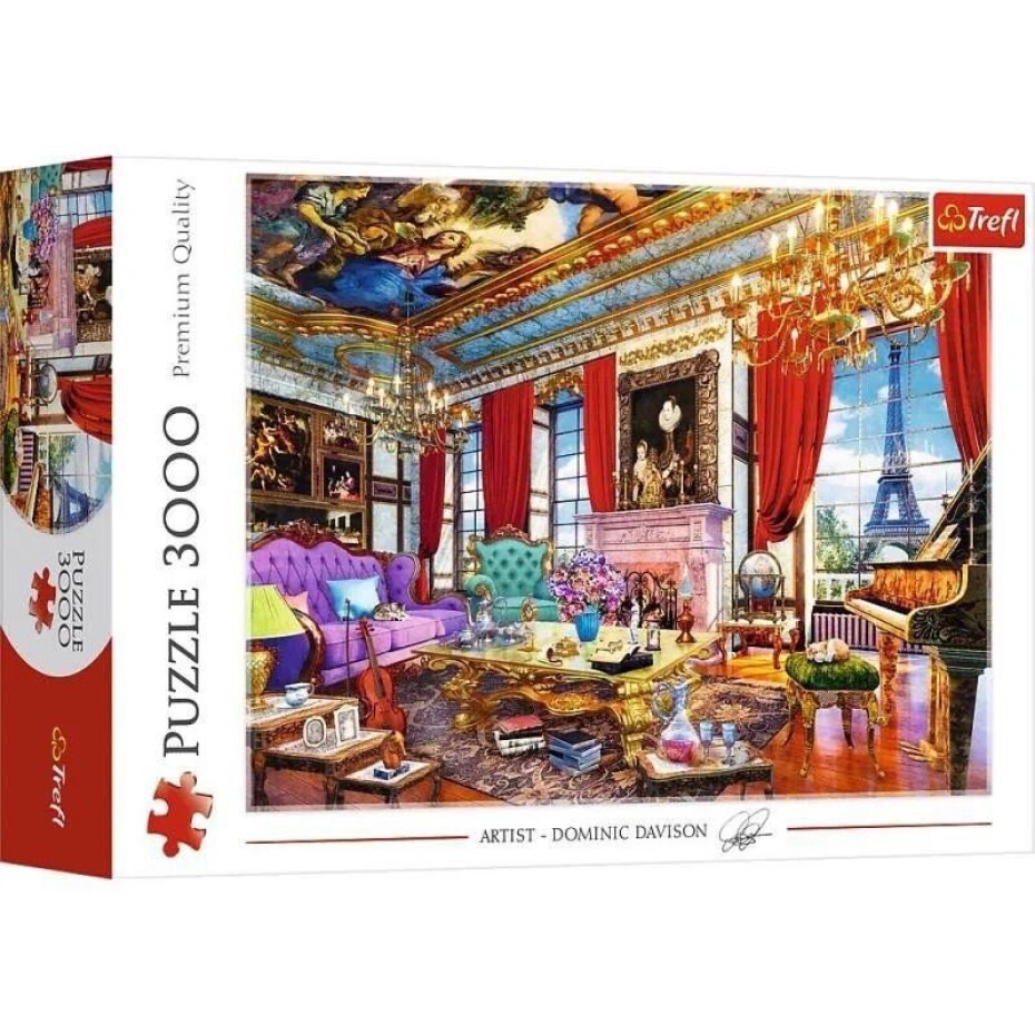 Trefl Puzzle Pařížský palác / 3000 dílků - main (0)