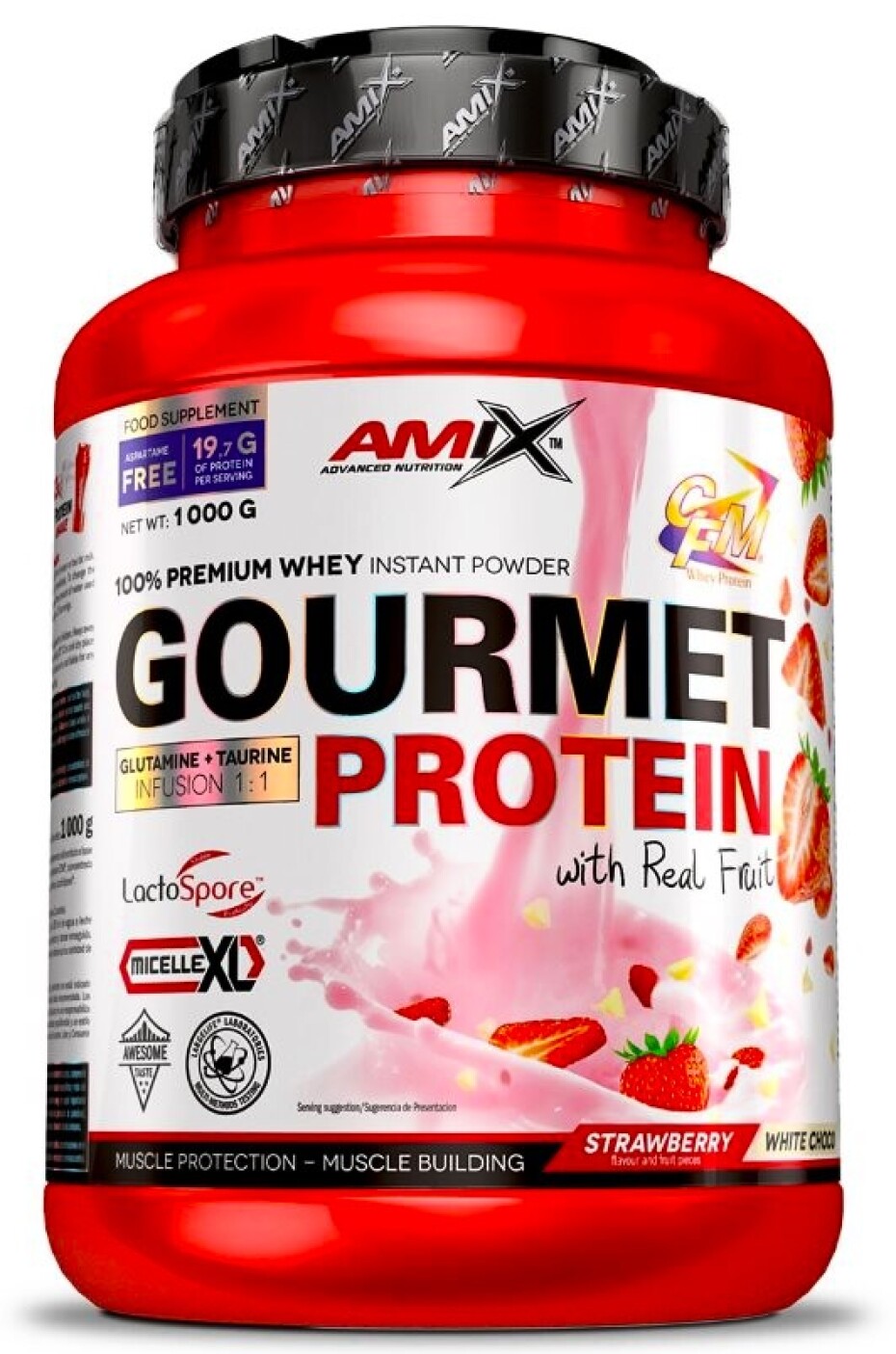 Amix Nutrition Gourmet Protein 1000 g čokoláda - kokos - main (2)
