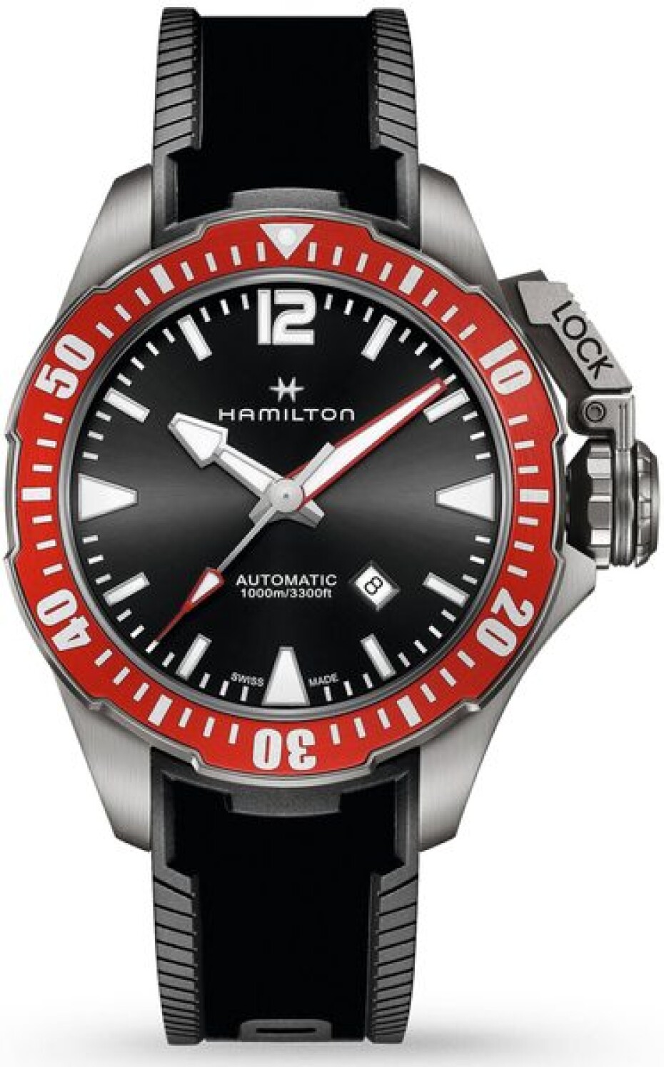 Hamilton Khaki Navy Frogman Titanium Auto H77805335 - main (0)