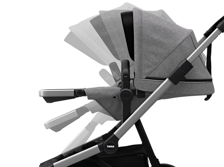 Městský kočárek Thule Sleek Grey Melange - main (5)