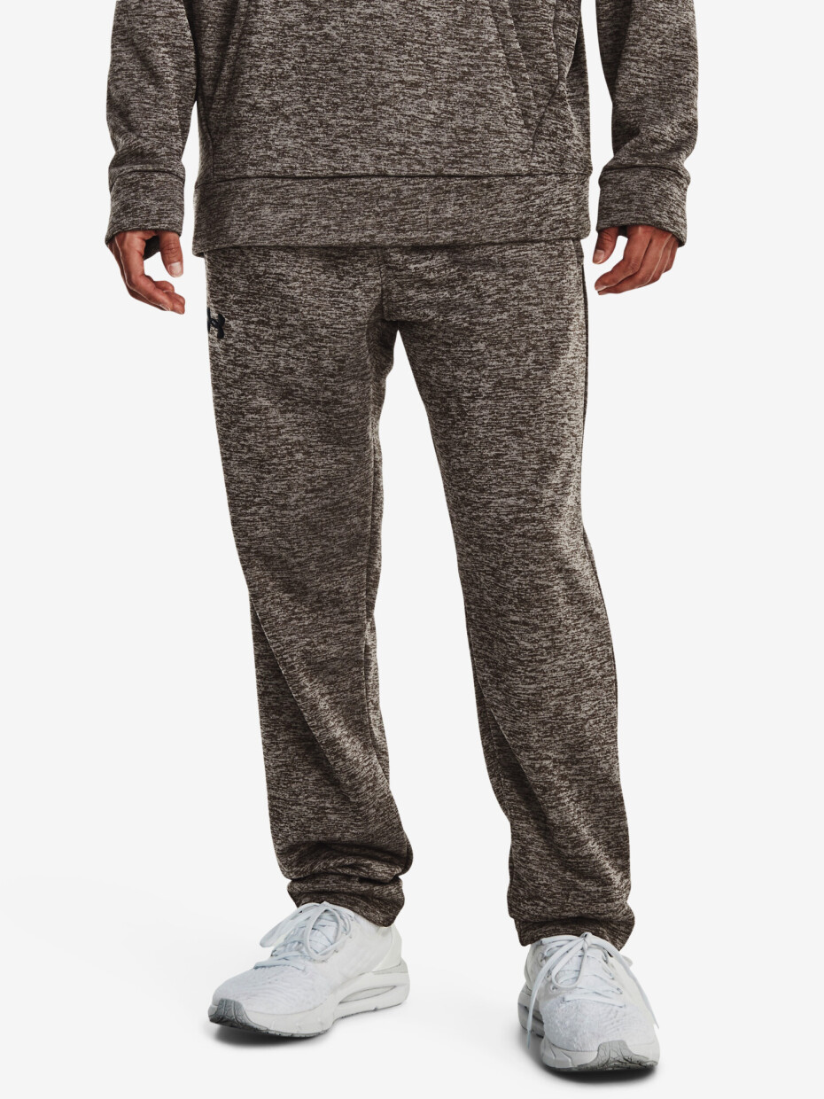 Under Armour pánské tepláky UA ARMOUR FLEECE TWIST PANTS 1373361-294 Šedá - main (0)