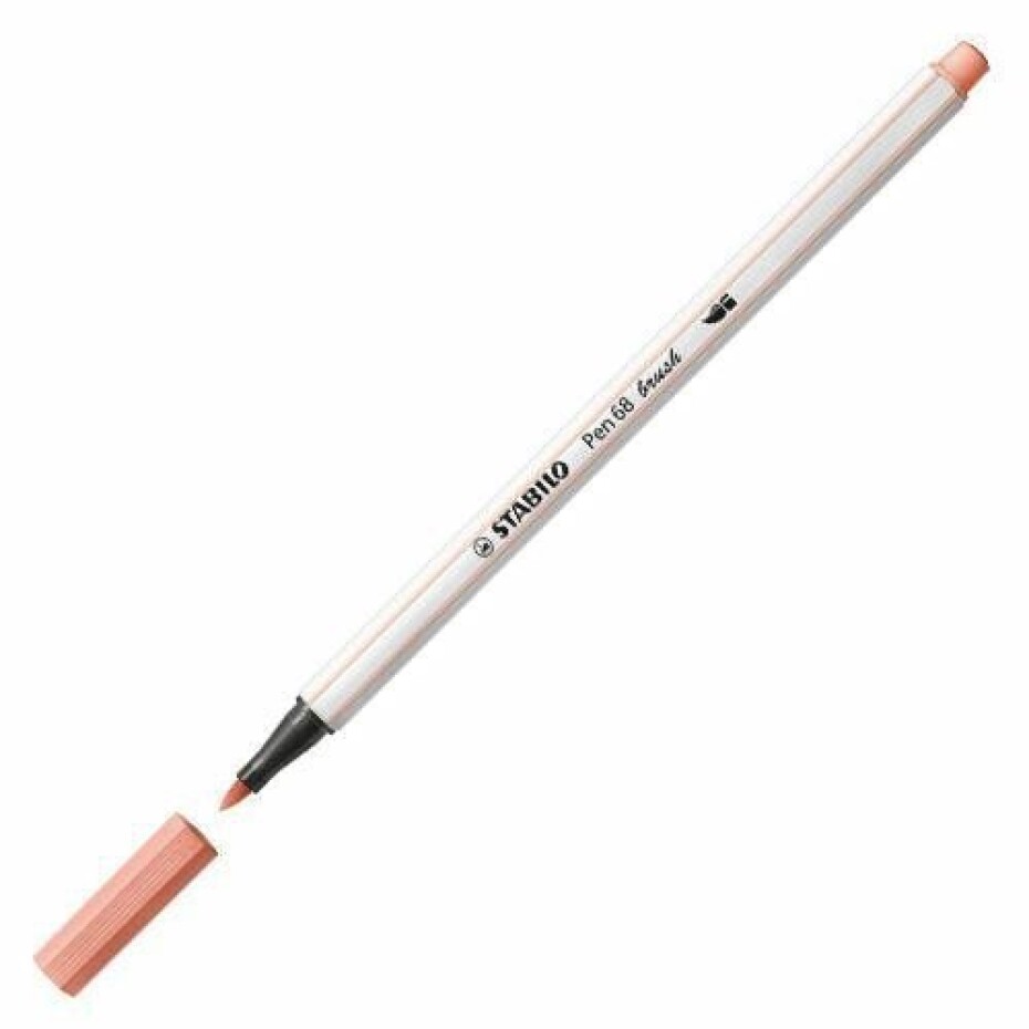 Fixa STABILO Pen 68 brush růžová světlá - main (0)