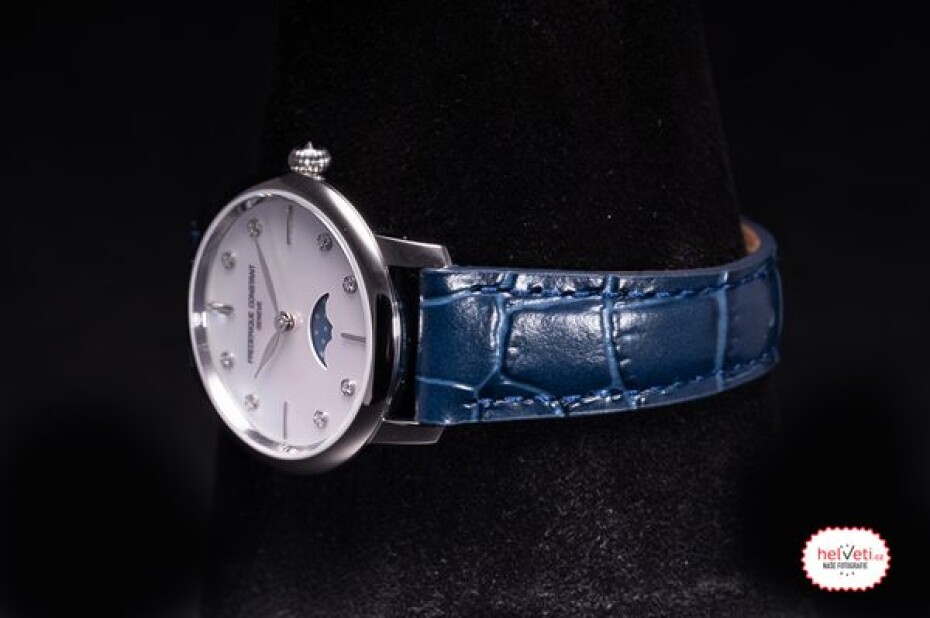 Frederique Constant Slimline Ladies Moonphase Quartz FC-206MPWD1S6 - main (3)