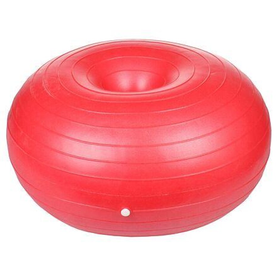 Merco Donut 50 gymnastický míč červená - main (0)