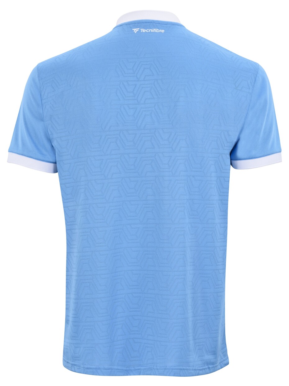 Pánské tričko Tecnifibre  Club Polo Azur XL - main (2)