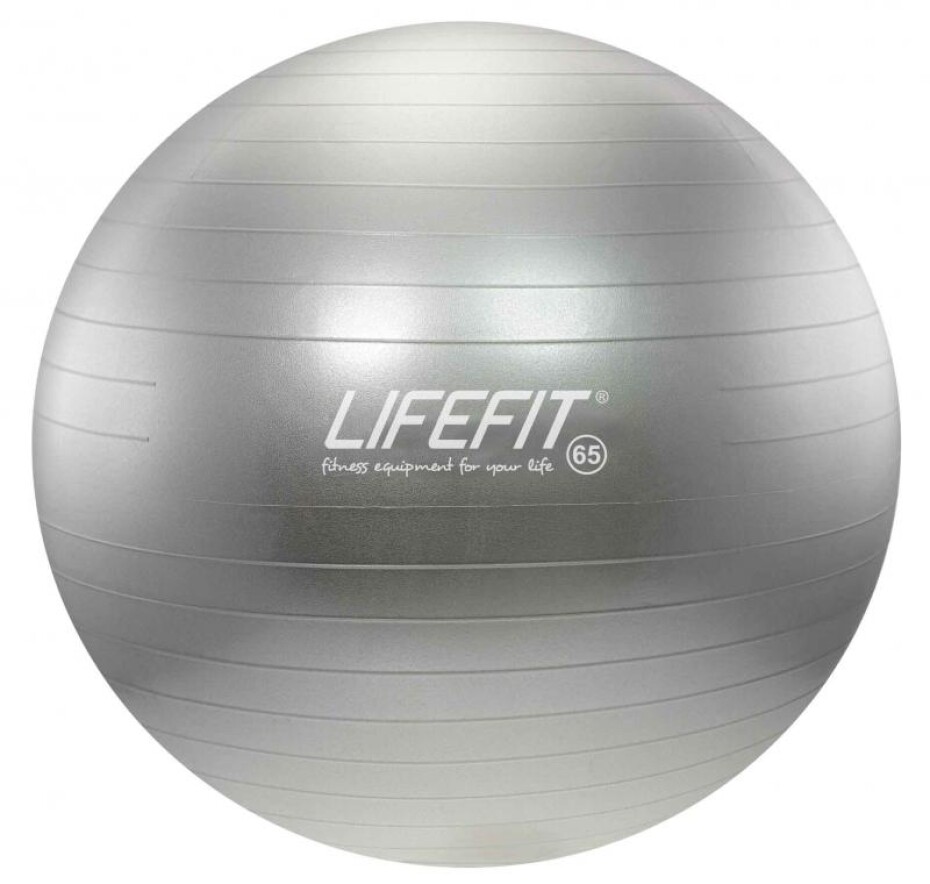 Lifefit Gymnastický míč ANTI-BURST 65 cm, stříbrný - main (0)