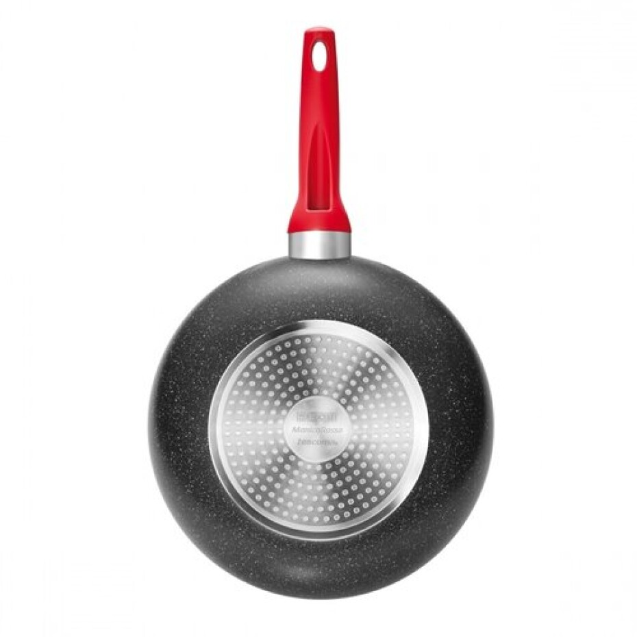 Wok Tescoma MANICO ROSSO pr. 28 cm - main (1)