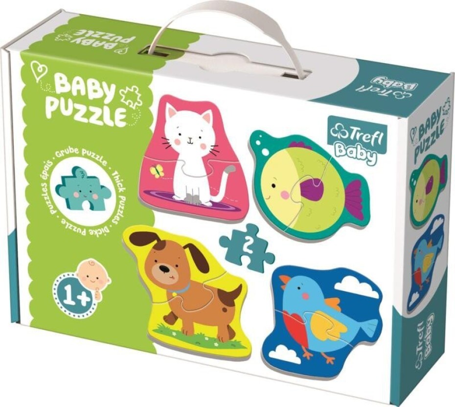 Trefl Puzzle Baby Zvířata / 4x2 dílky - main (0)