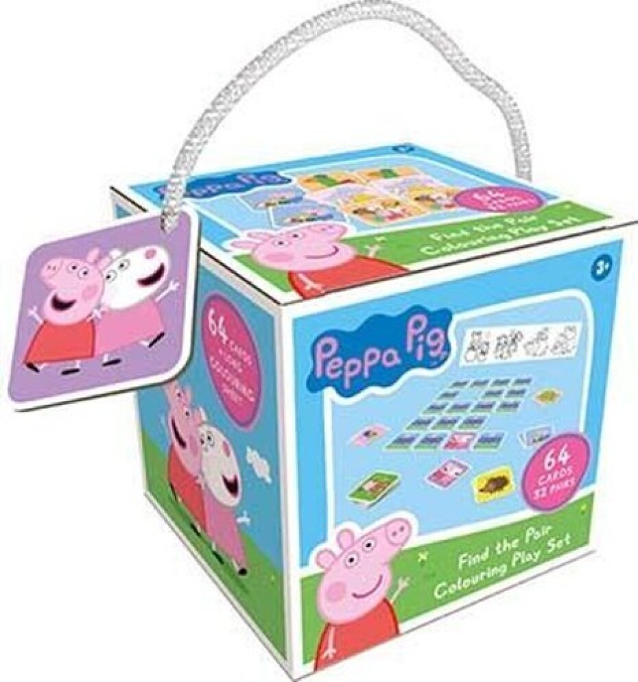 Peppa Pig - Pexeso na cesty s omalovánkami - main (0)