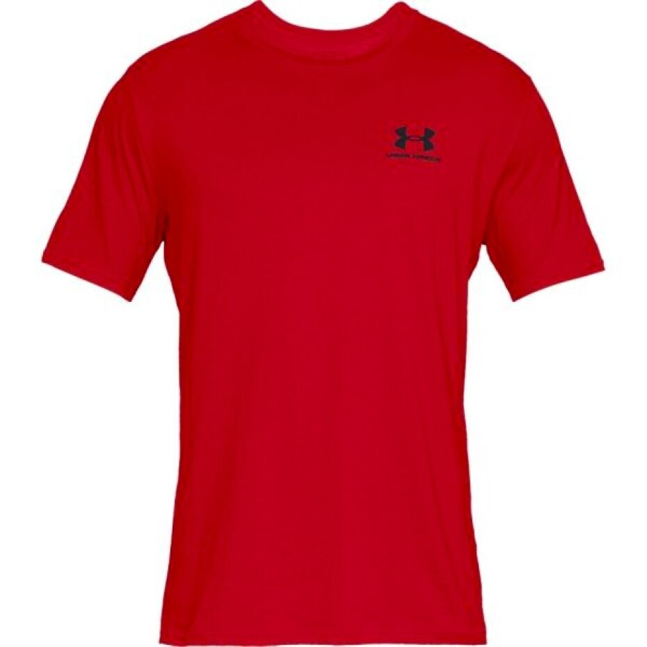 Under Armour pánské triko Sportstyle Left Chest SS červená - main (0)