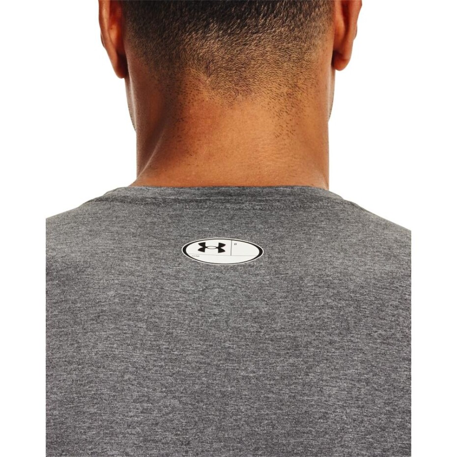 Pánské tričko Under Armour HeatGear Fitted SS Grey XS - main (2)