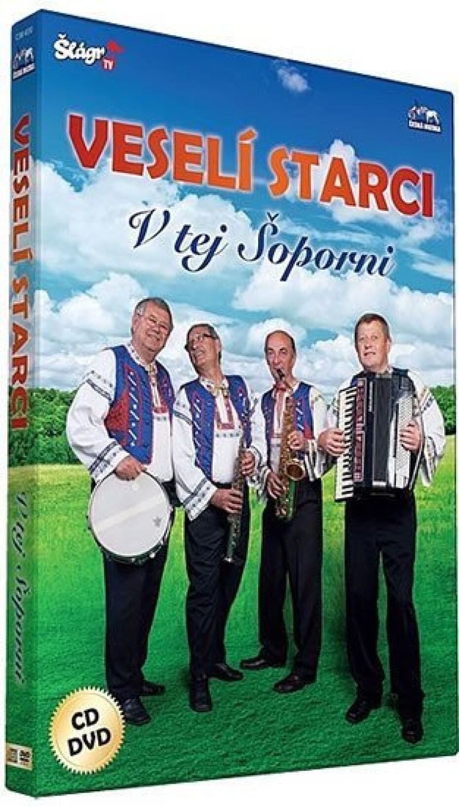 Veselí starci - V tej šoporni - CD+DVD - main (0)