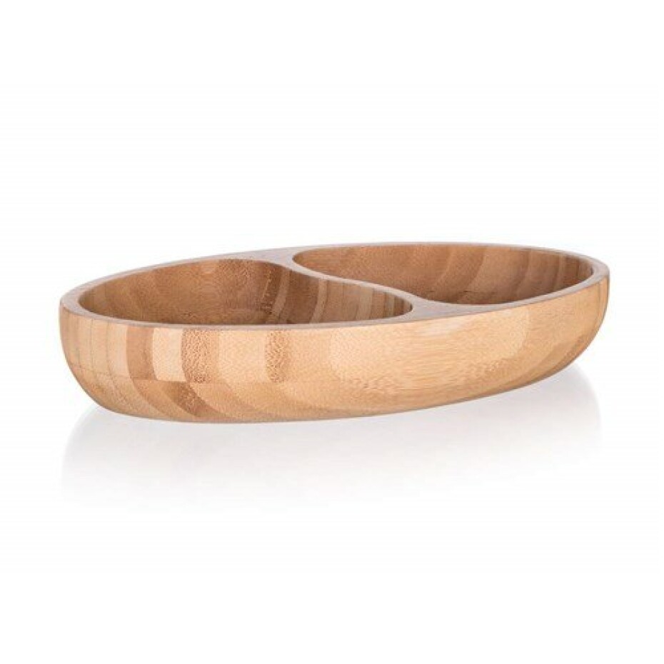 Banquet Miska dělená BRILLANTE Bamboo, 24 x 13,5 x 4 cm - main (0)