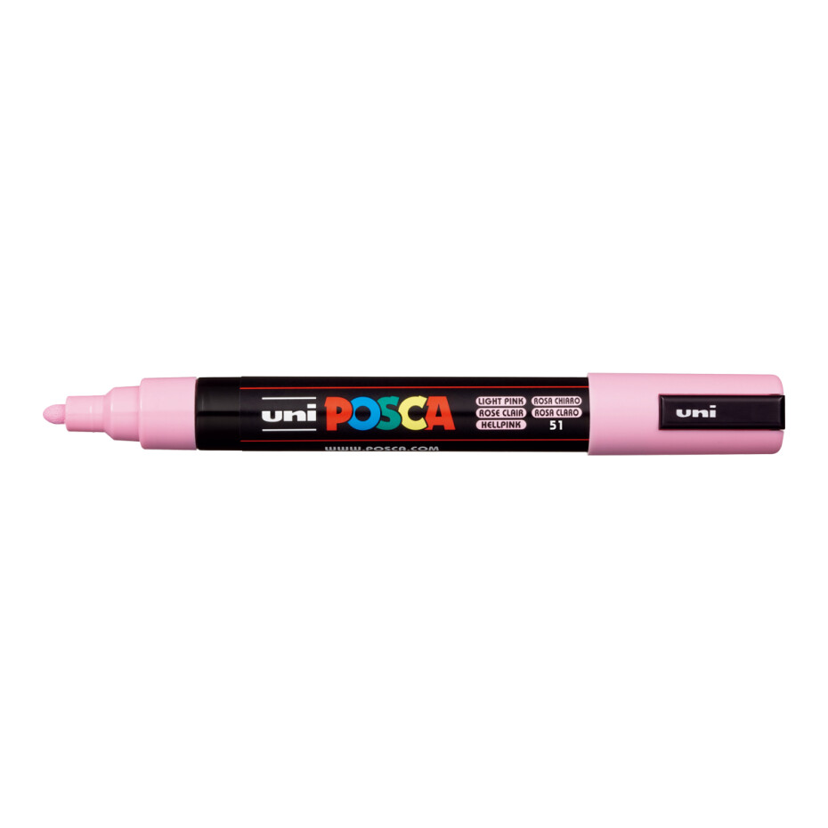 Posca popisovač PC-5M, 1,8 - 2,5 mm, světle růžová (51) - main (0)