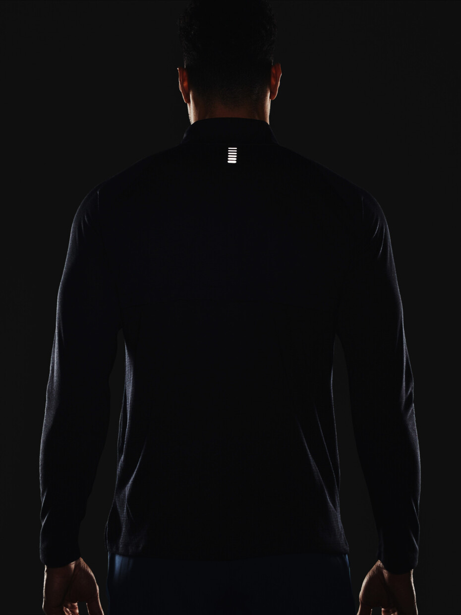 Pánská mikina Under Armour  Streaker Half Zip black XXL - main (1)