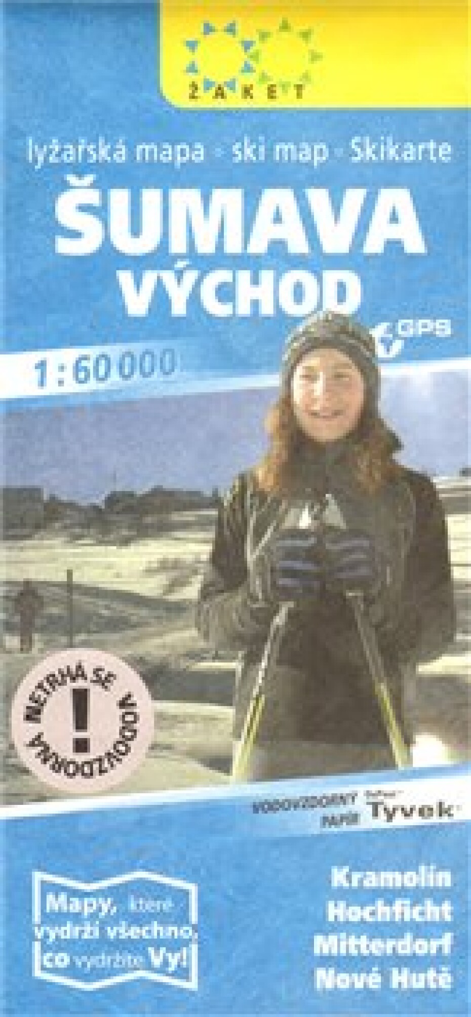 Šumava východ - lyžařská 1 : 60 000 - main (0)