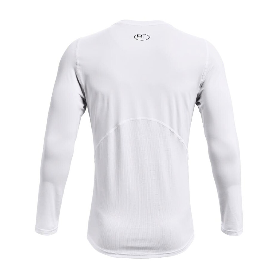Under Armour tričko UA HG Armour Fitted LS bílá - main (2)