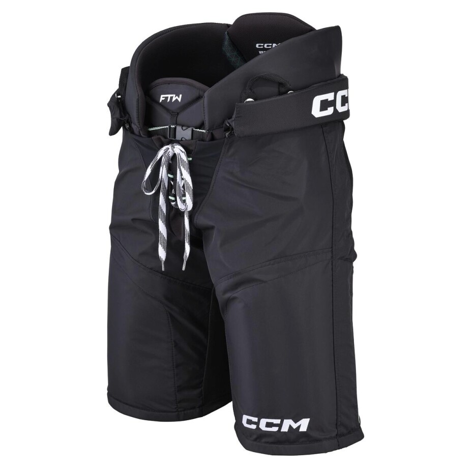 Hokejové kalhoty CCM JetSpeed FTWomen Velcro Black Senior L - main (0)