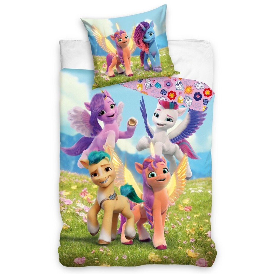 Carbotex Dětské bavlněné povlečení My Little Pony Nová Generace, 140 x 200 cm, 70 x 90 cm - main (0)