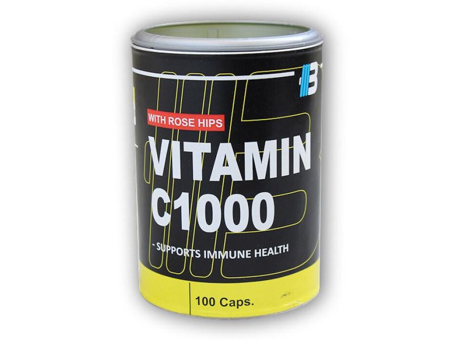 Body Nutrition Vitamín C 1000 + šípky 100 kapslí - main (0)